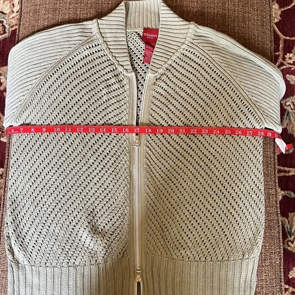 Light Green Knit Cardigan with Matching Tank HPπ - Picture 4 of 14